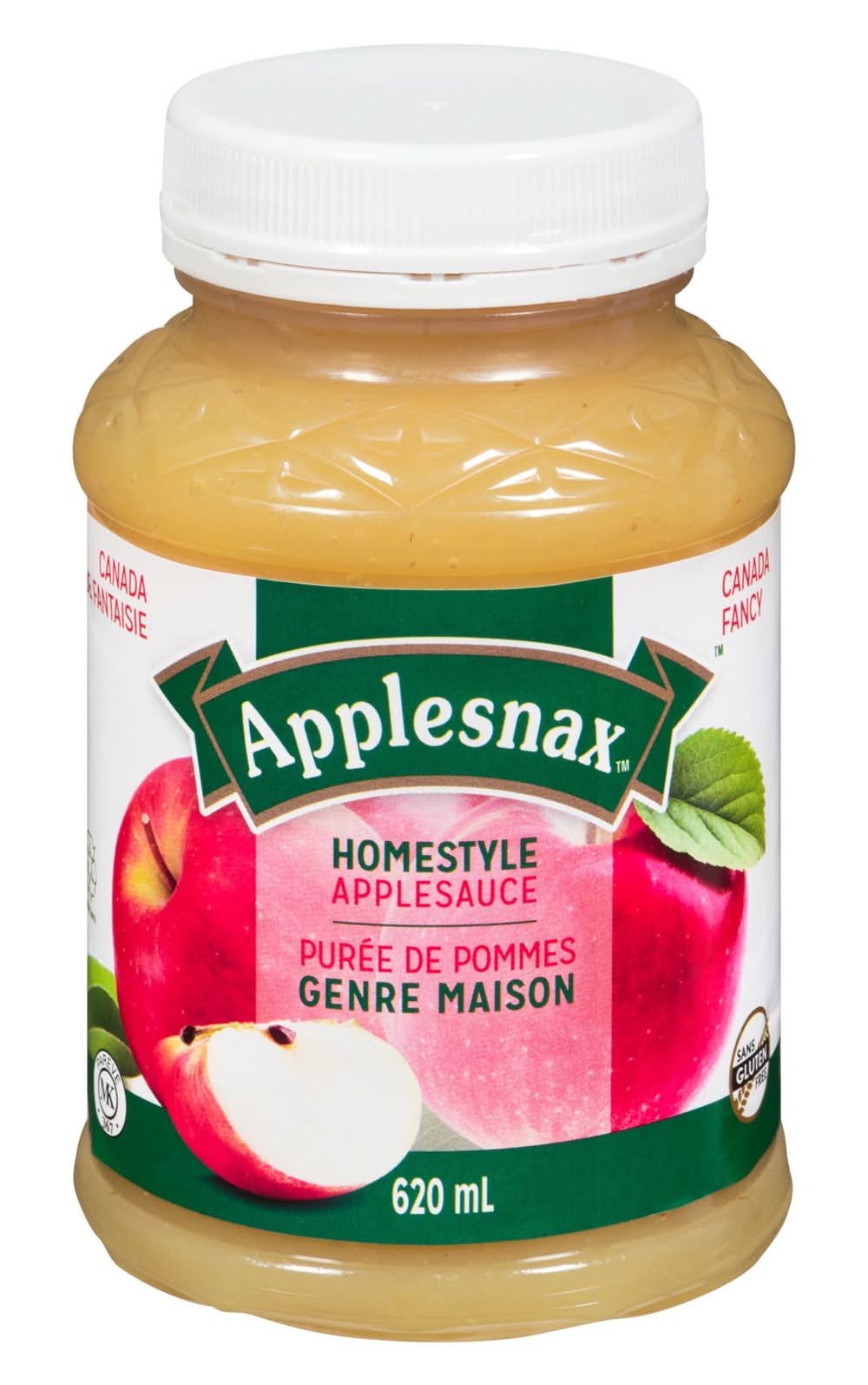Applesnax Homestyle Applesauce (620 ml)