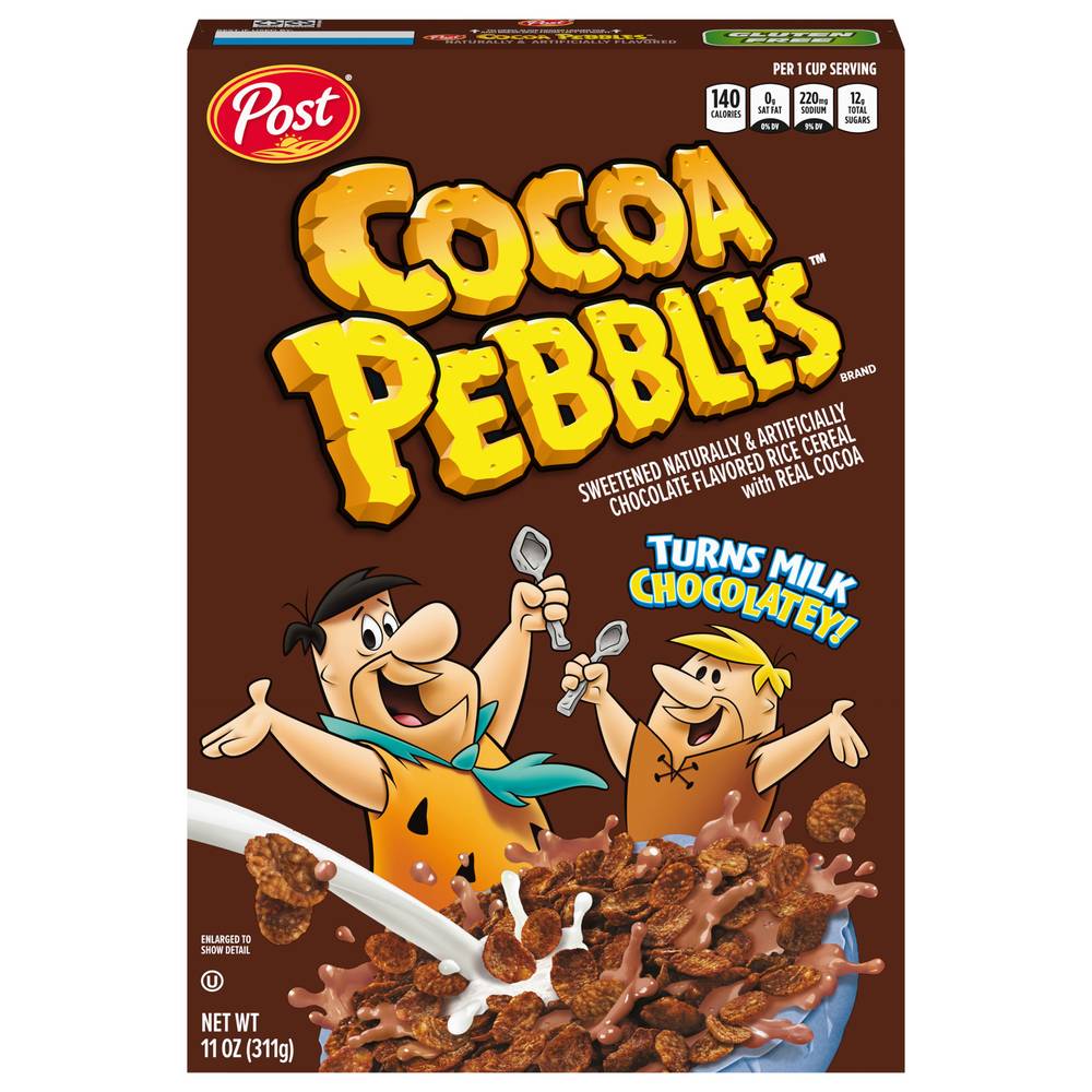 Cocoa Pebbles Chocolate Rice Cereal (11 oz)