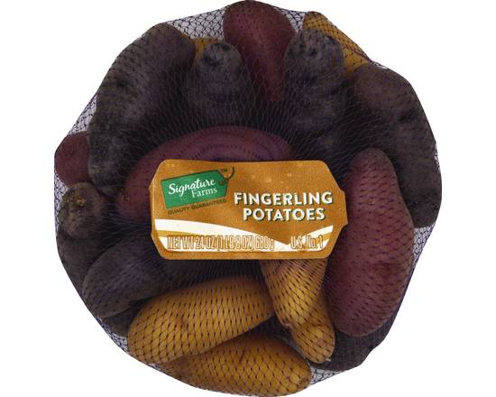 Order Signature Farms · Fingerling Potatoes (24 oz) food online from Safeway store, Butte on bringmethat.com