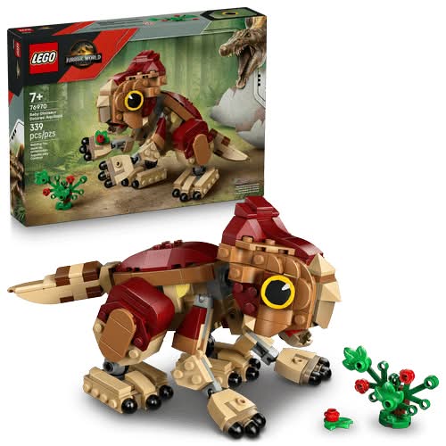 LEGO · Jurassic world baby dinosaur dolores: aquilops 76970