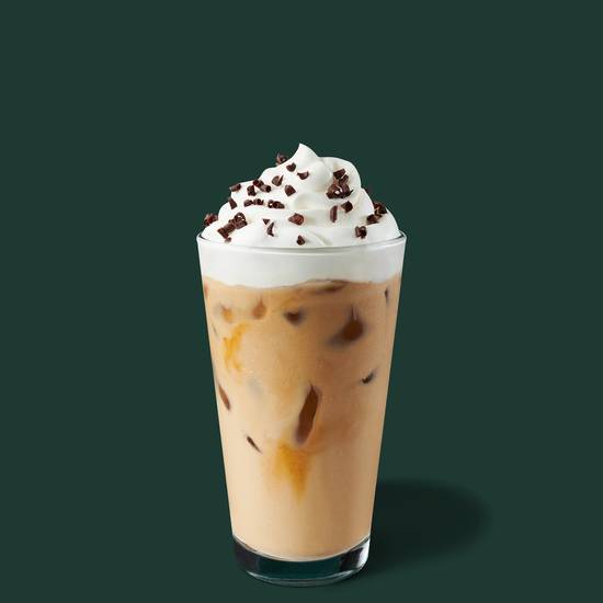 Order Iced Peppermint White Chocolate Mocha food online from Starbucks store, Palmetto Bay on bringmethat.com