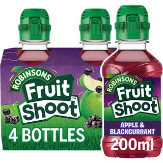 Robinsons Fruit Shoot Apple & Blackcurrant 4 x 200ml