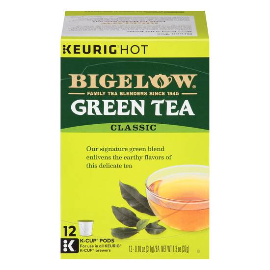 Bigelow Classic Green Tea Pods (12 ct)