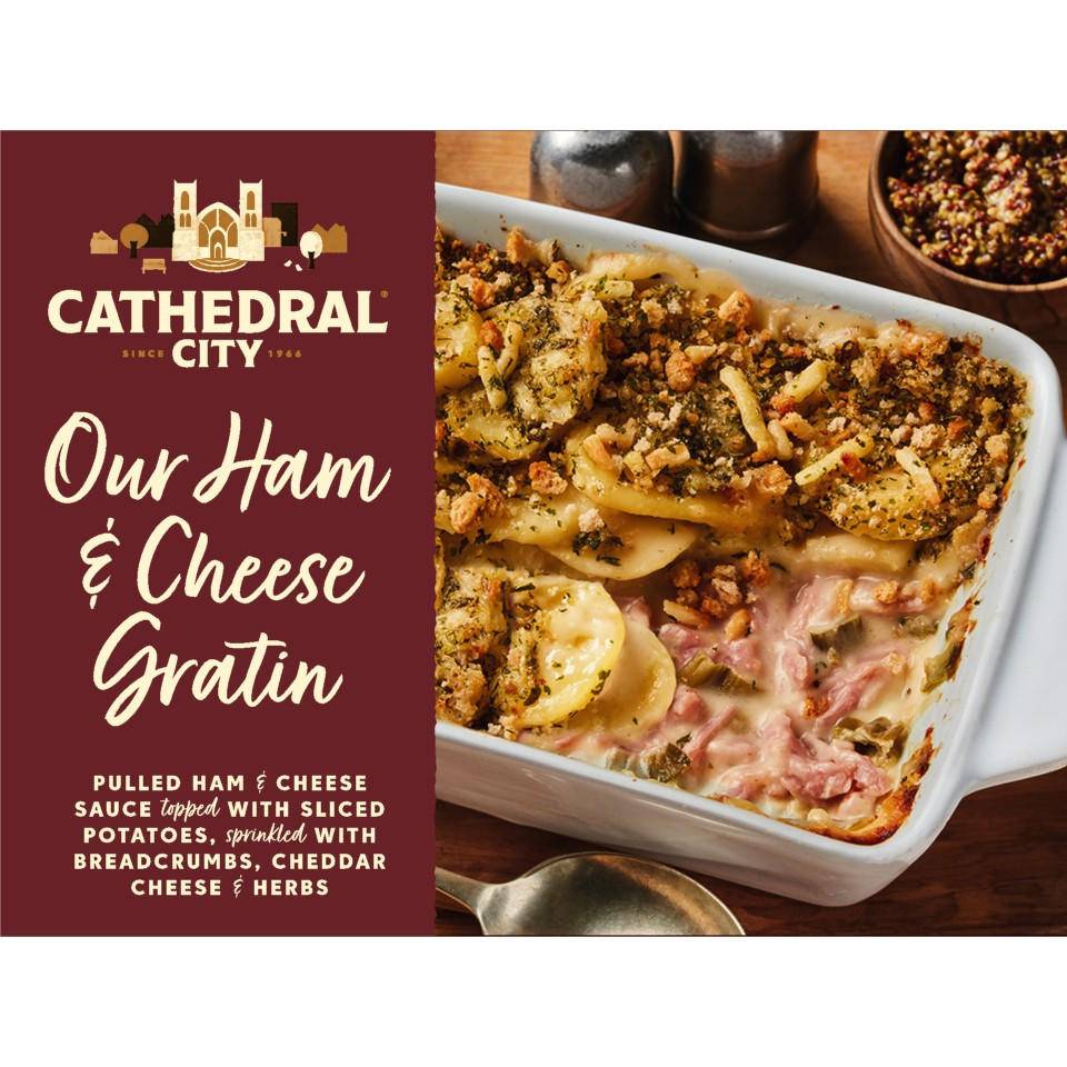 Cathedral City 400g Cheese & Ham Gratin