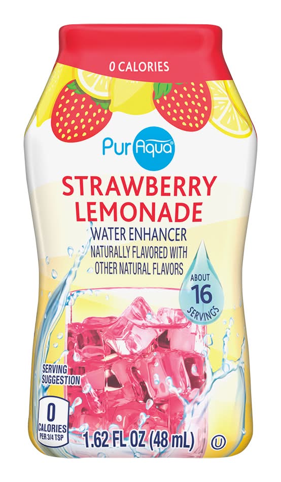 PurAqua Lemonade Liquid Water Enhancer, Strawberry