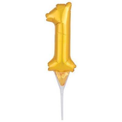 Anagram Number 1 Golden Balloon (1 balloon)