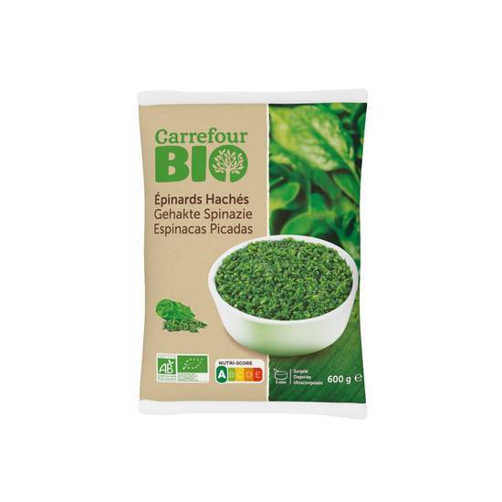 Carrefour Bio - Épinards hachés
