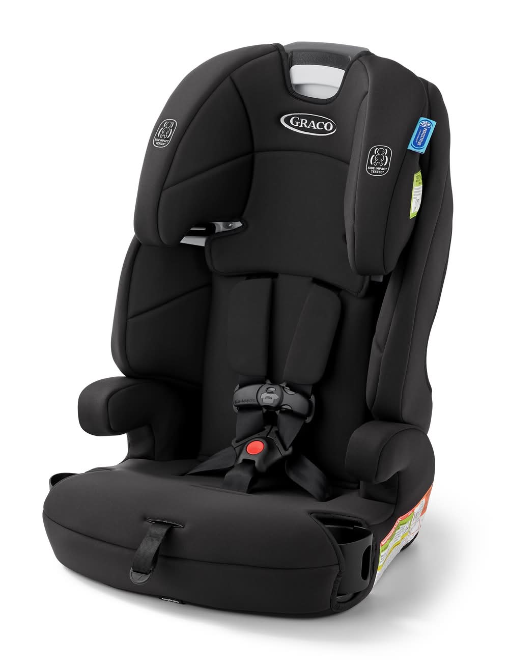 Graco Tranzitions Harness Booster Car Seat, Black