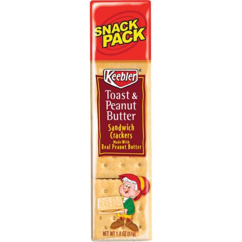 Keebler Toast & Peanut Butter Sandwich Cracker 1.8oz