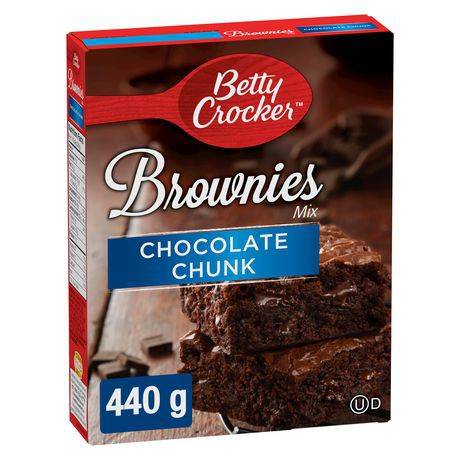 Betty Crocker Chocolate Chunk Brownies Mix (440 g)