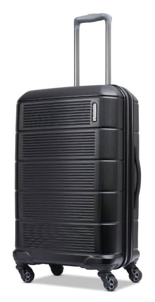 American Tourister Stratum 2.0 Medium Spinner, 24 in , Jet Black