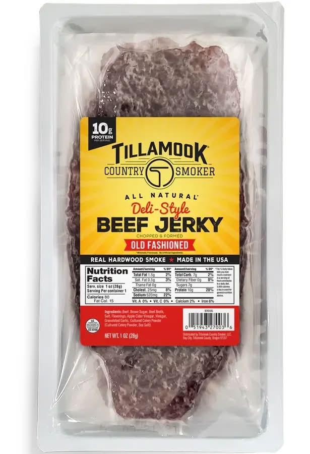 Tillamook Old Fashion Deli Style Beef Jerky