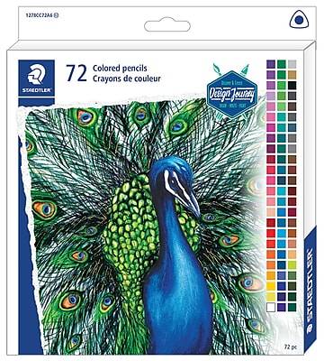 Staedtler Triangular Professional Colored Pencils, Assorted Colors, 72/Pack (1278CC72A6)