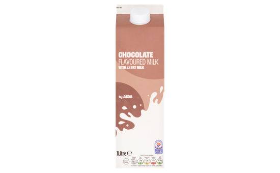 Asda Chocolate Flavoured Milk 1 Litre