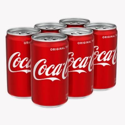 6 Pack Can Coke