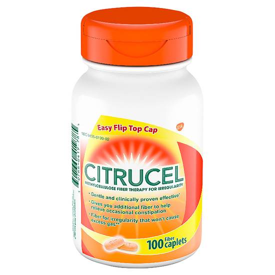 Citrucel Regularity Methylcellulose Fiber Therapy (100 ct)