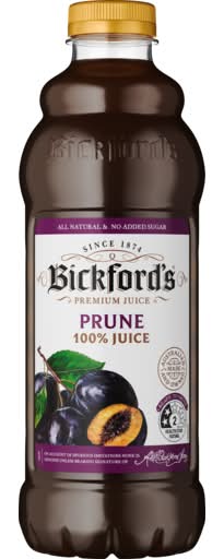 Bickford's No Added Sugar 100% Prune Juice (1L)