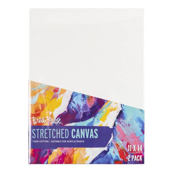 Brea Reese Stretch Canvases, 11"*14", White (2 ct)