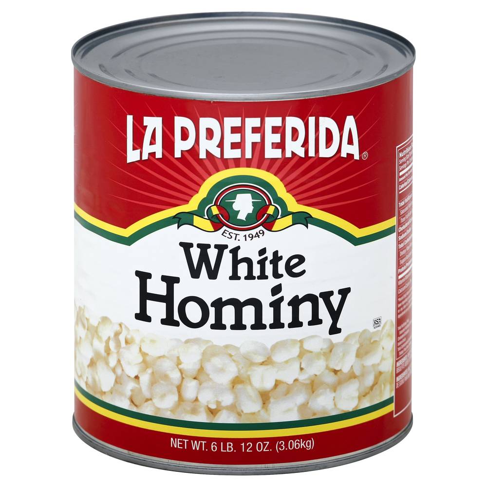 La Preferida White Hominy