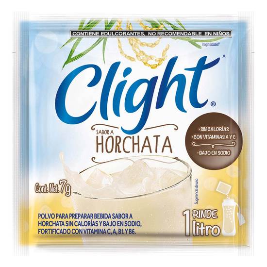 Clight polvo para preparar bebida sabor a horchata (sobre 7 g)