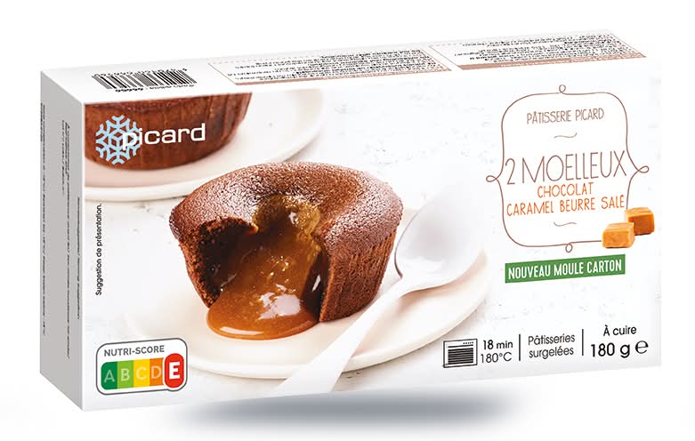 2 moelleux chocolat caramel au beurre salé