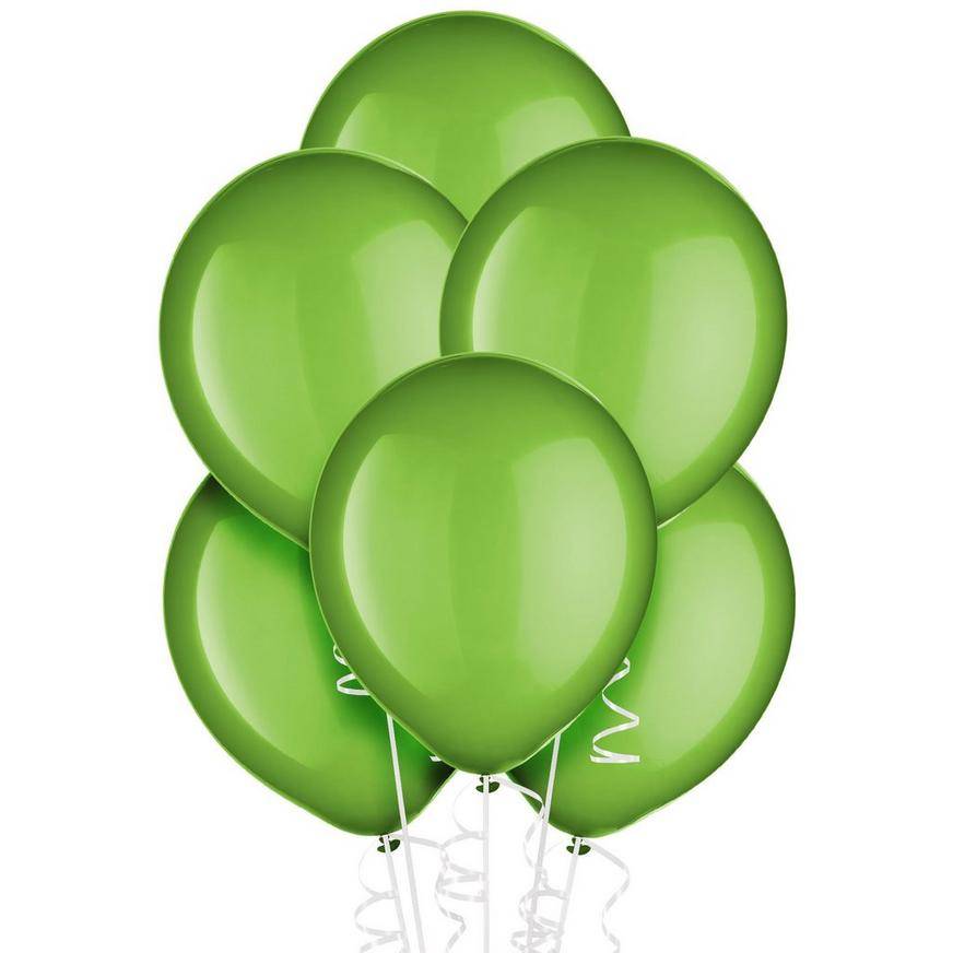 Party City Uninflated Balloons (12 in/kiwi green)