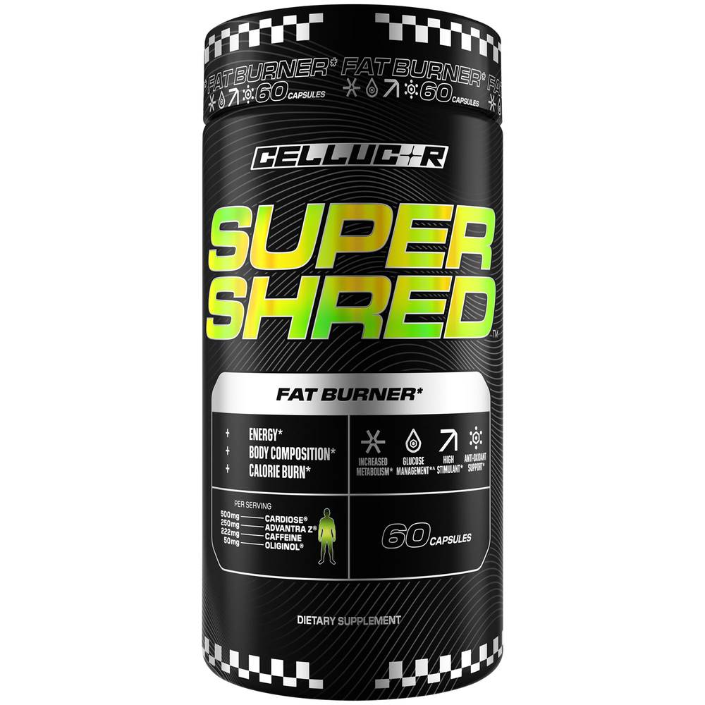 Cellucor Super Shred Fat Burner (60 ct)