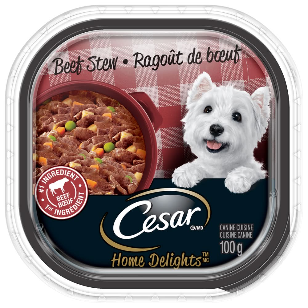Cesar Home Delights Beef Stew Small Dog Food (0.1 kg)