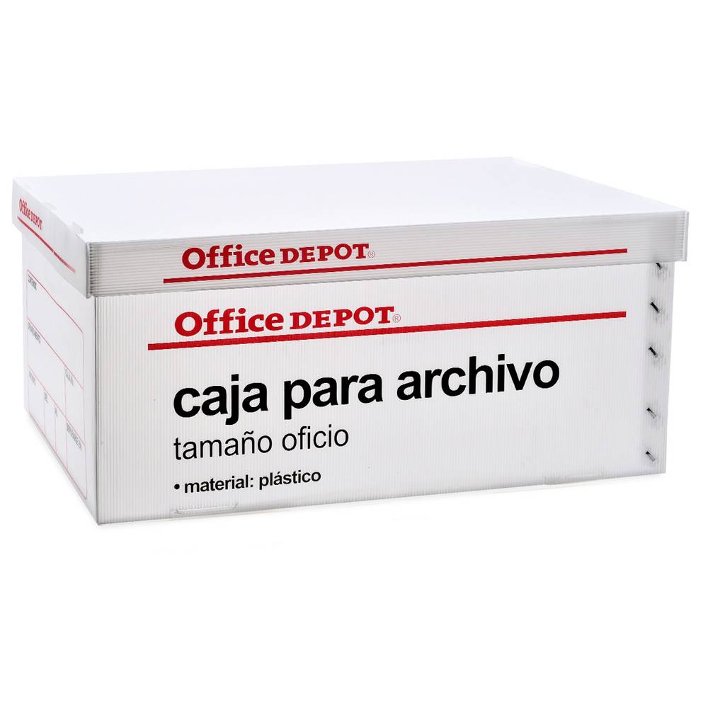 Office depot caja para archivo tamaño oficio (1 pieza)