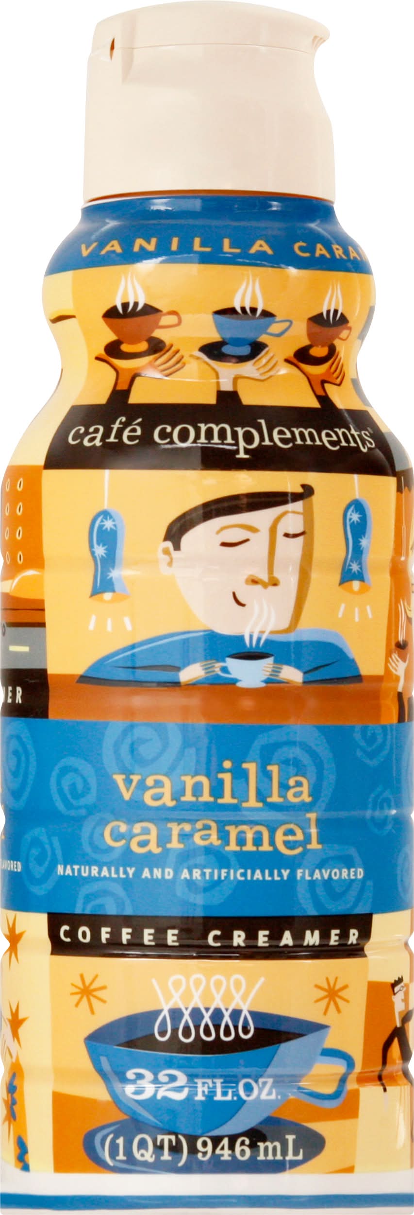 Shamrock Farms Coffee Creamer, Vanilla-Caramel (32 fl oz)