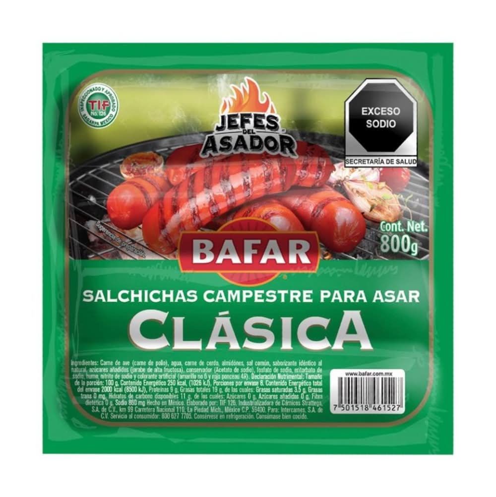 Bafar · Jefes del asador salchicha para asar clásica (800 g)