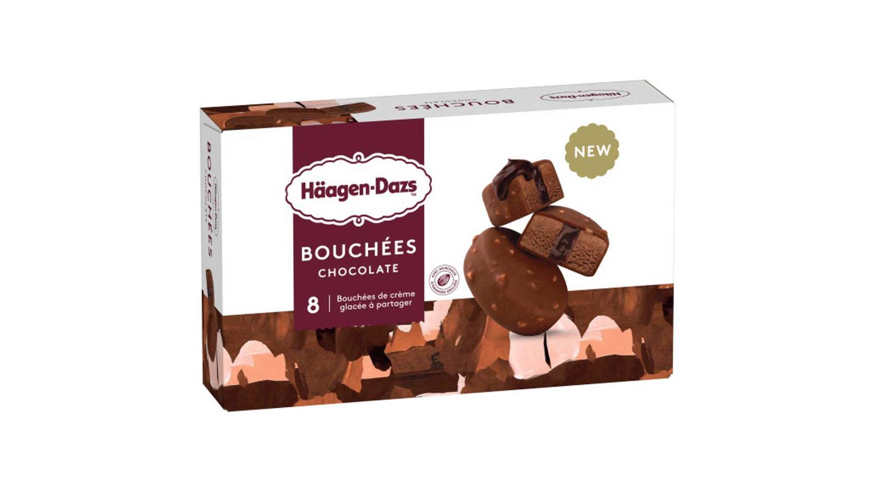 Häagen-Dazs Hd 8 bouchees chocolat 120g