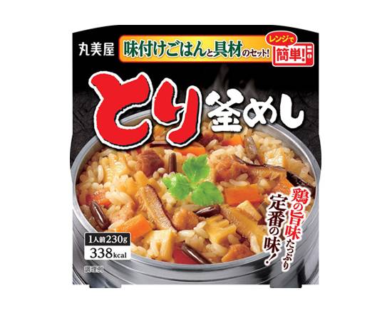 406479：丸美屋 とり釜め�し 味付けごはん付き 230G / Marumiya Chicken Pot Rice with Seasoned Rice, ×230G