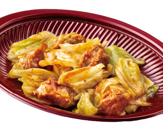 ★おかず　豚ハラミ唐辛子味噌炒め～博多鉄板焼肉風～ Spicy miso pork skirt stir-fry ～Hakata teppanyaki style～