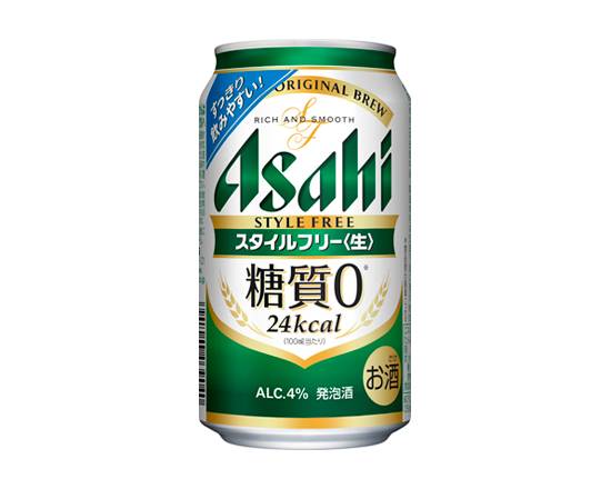 48142：アサヒ  スタイルフリー 350ML缶 / Asahi Style-Free