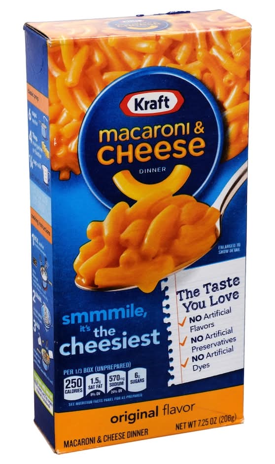 Kraft Original Mac & Cheese Dinners (7.25 oz)