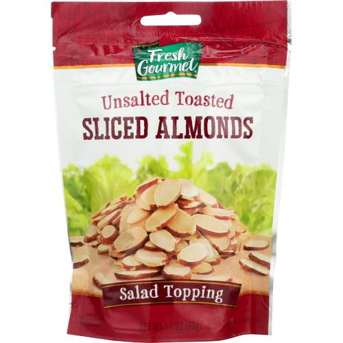 Fresh Gourmet Toasted Sliced Almonds