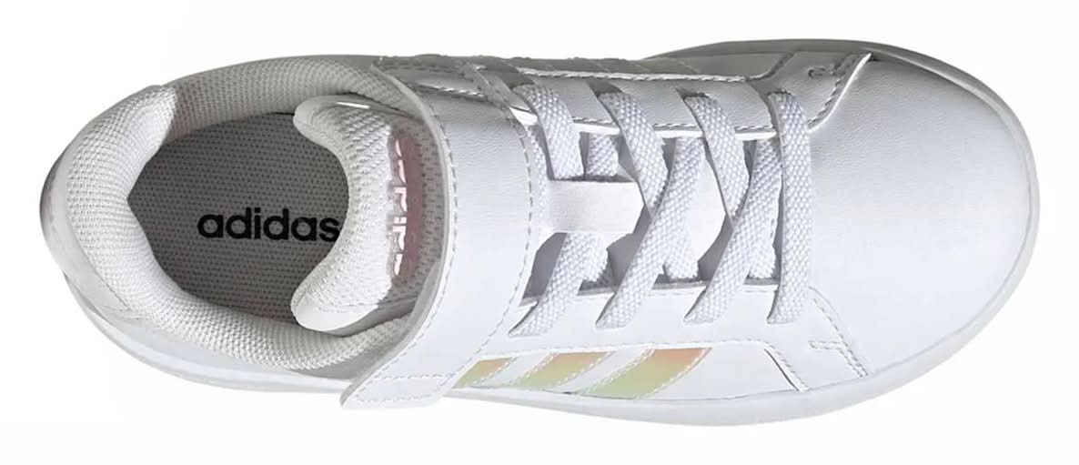 adidas gazelle silver green womens ADIDAS Grand Court 2.0 Kids' Boy Shoes WHITE  Al-Ikhsan Sports