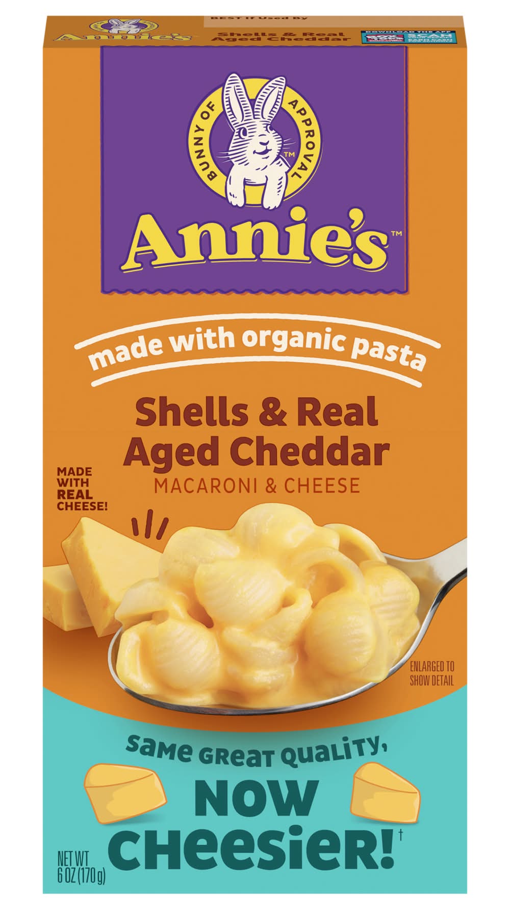 Annie's Shells & Real Aged Cheddar Macaroni & Cheese