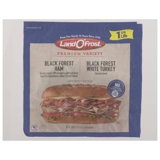 Land O'frost Premium Black Forest Ham & Turkey