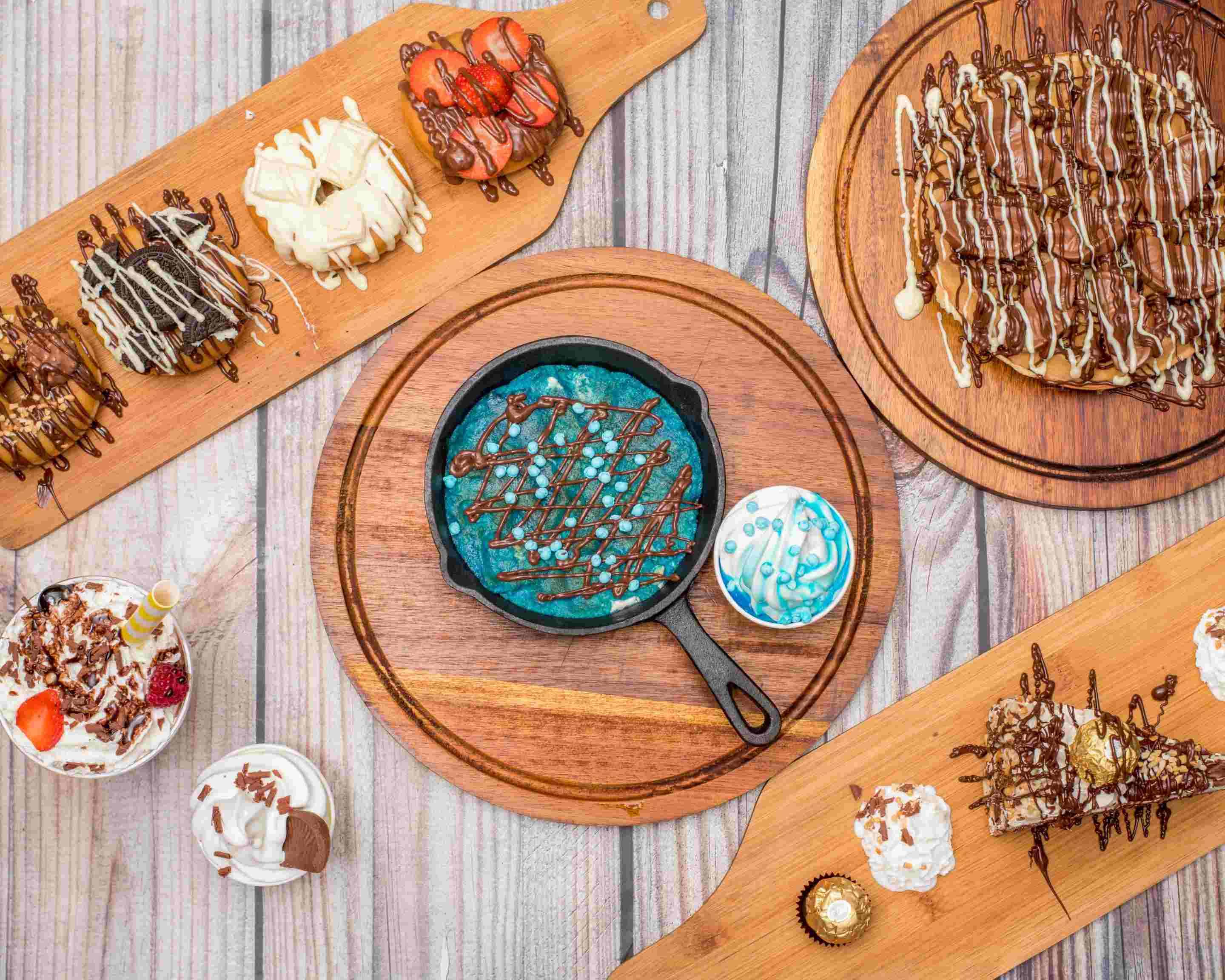 Queen desserts Menu Takeaway in StokeonTrent Delivery menu