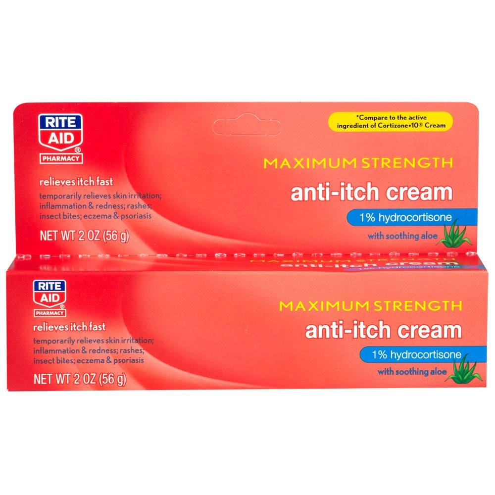 Rite Aid 1% Hydrocortisone Anti Itch Cream (2 oz)