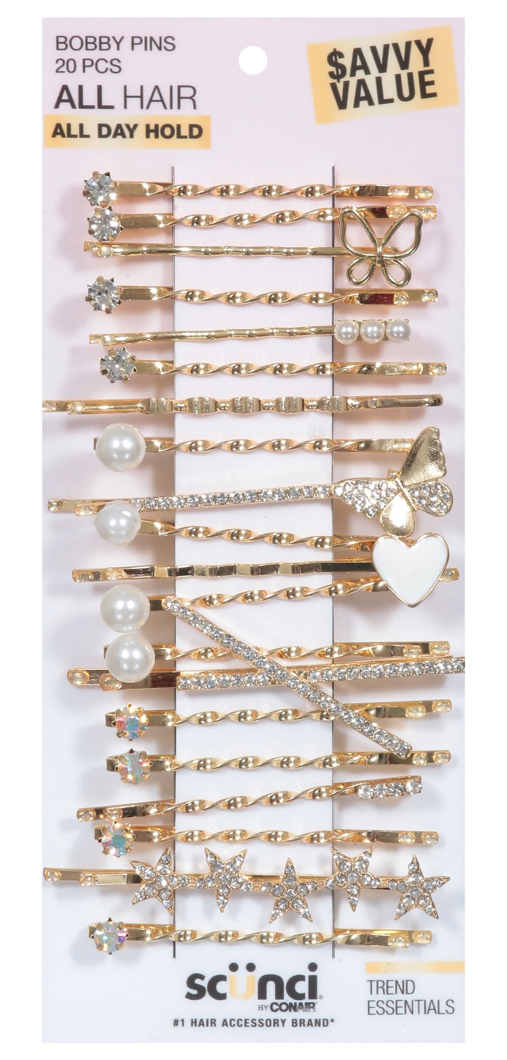 Scunci Savvy Value Bobby Pins (20 ct)