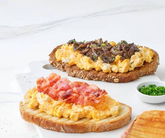 Ovos Mexidos com Bacon