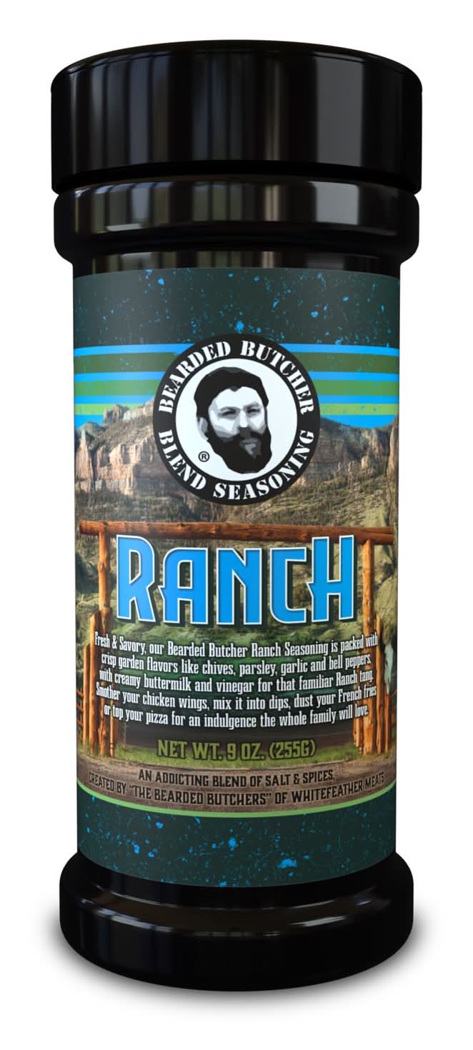 Bearded Butchers Ranch Blend Seasoning 9 Oz