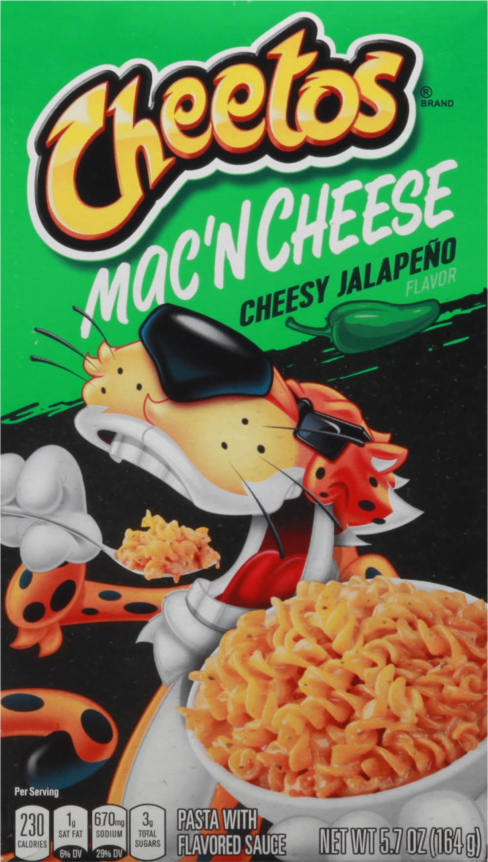 Cheetos Mac'n Cheese Pasta With Sauce, Cheesy Jalapeno (5.7 oz)