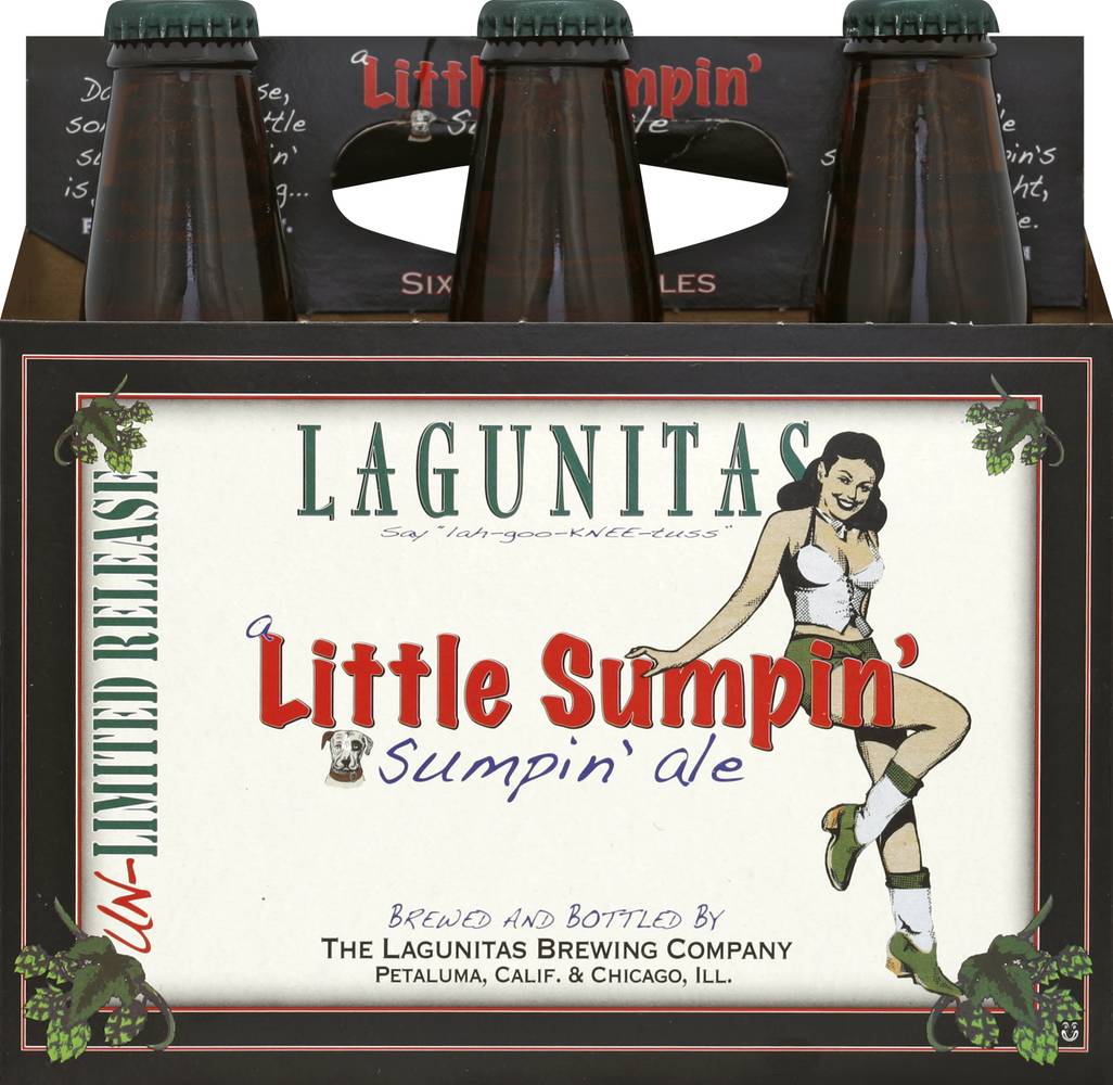 Lagunitas Little Sumpin Sumpin Ale Domestic Beer (6 x 12 fl oz)