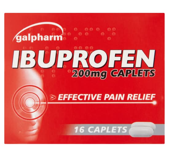 Galpharm 200 Mg Ibuprofen Caplets (20 pack)