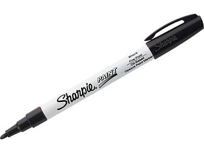 Sharpie Oil-Based Paint Marker - Fine Marker Point Type - Black Ink (1 ct)