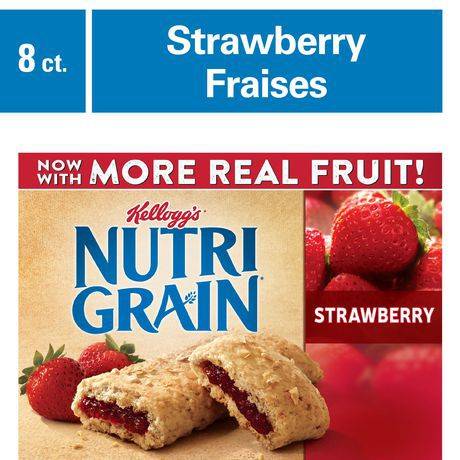 Nutri-Grain Strawberry Cereal Bars (8 x 295 g)